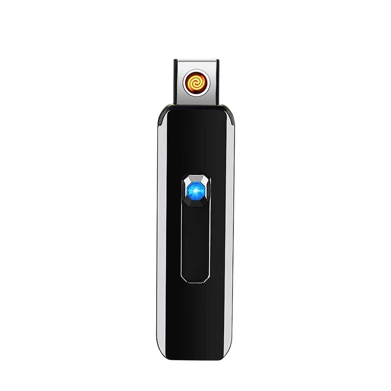 usb electronic lighter rechargeable portable windproof smoking accessories wholesale cheap lighter