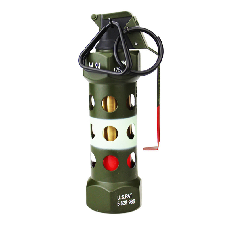 2024 hand grenade wholesale refillable torch lighter windproof blue flame lighter grenade lighter