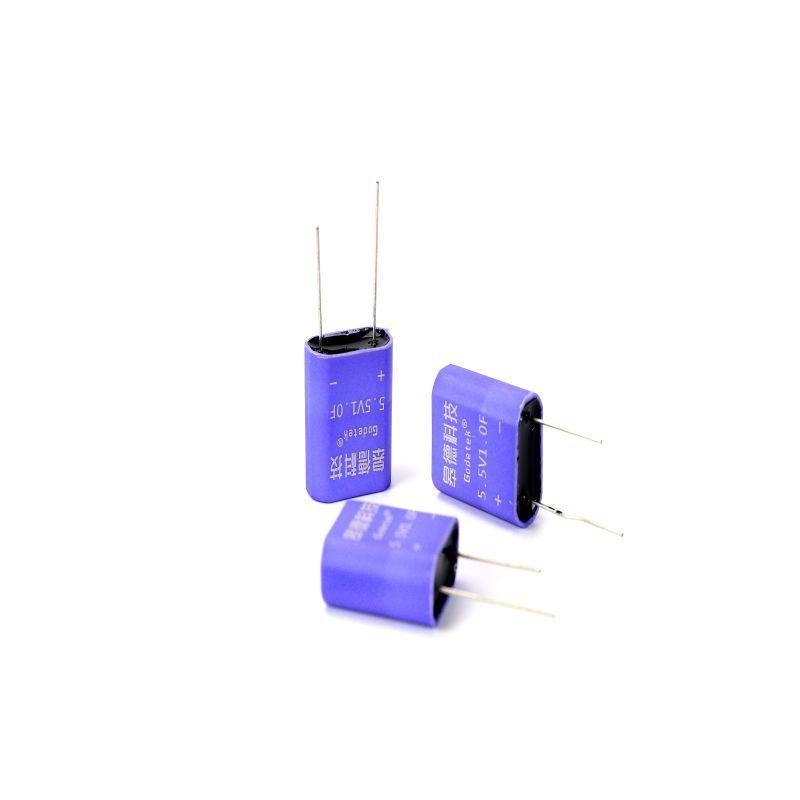 Super capacitor 2.7/3.0V 1F farad capacitor 6.3*12mm energy storage power supply combination capacitor