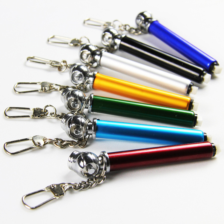 Mini Portable Aluminum Car Tire Pressure Gauge Pencil With Ring For Car Vehicle Motorcycle