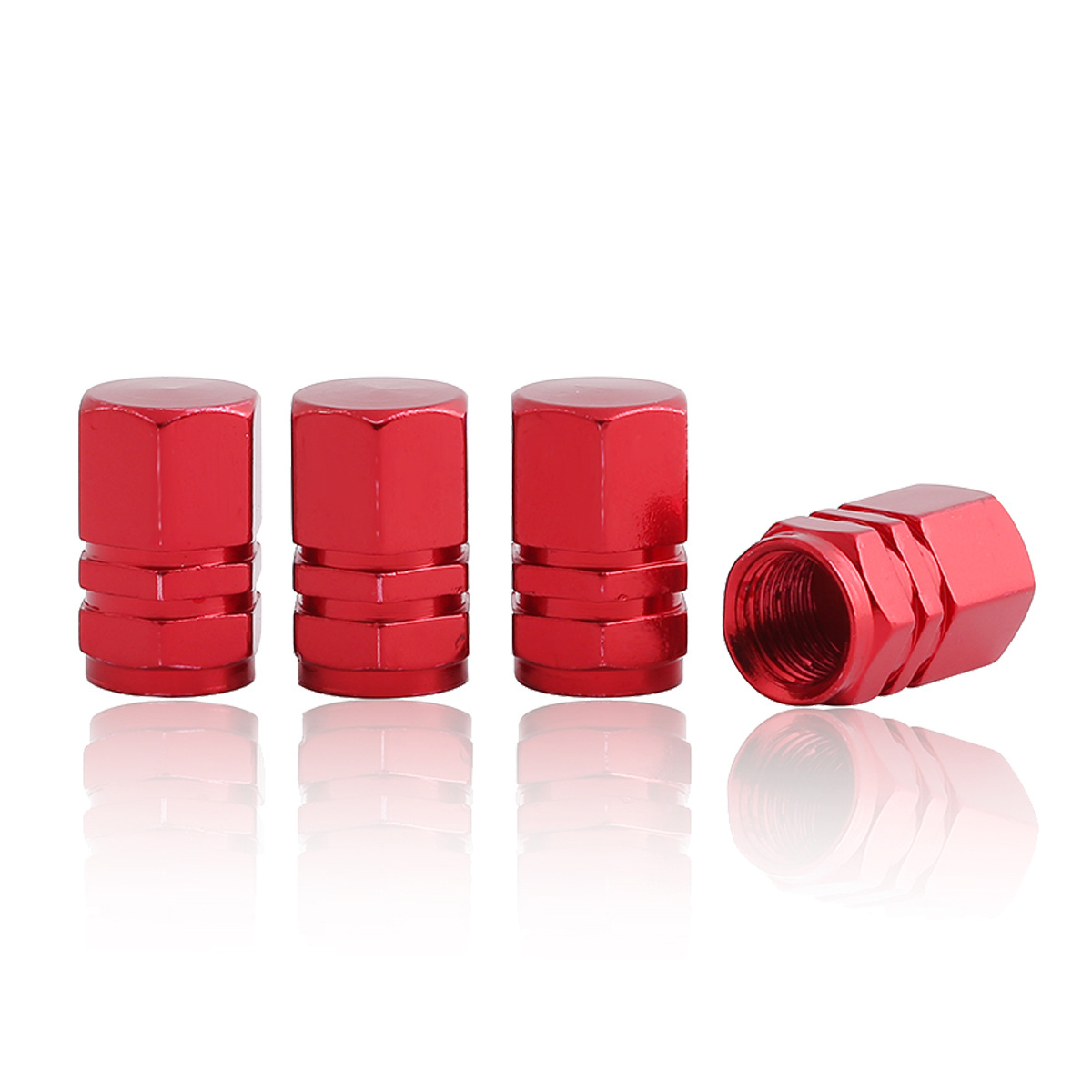 Colorful  Aluminum Tire Valve Caps High Quality Tire Valve Stem Caps For Cars and Trucks