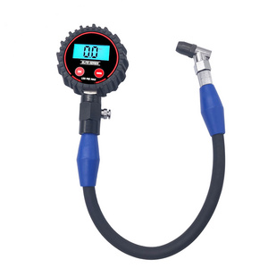 Big Size 2.5'' Inches Car Digital Tyre Air Inflator Gun Digital Car Tire Pressure Gauge With Chuck Hose