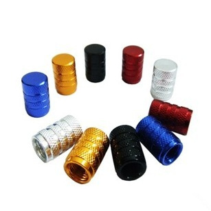 Tyre valve dust cap aluminum tyre valve screw cap cover universal wheel tire valve stem caps