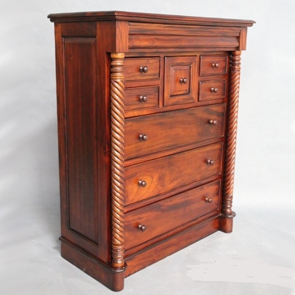 Wooden Chest Of Drawers Desk Filing Cabinet on Wheels 3 drawers with wood color print Office pedestal container