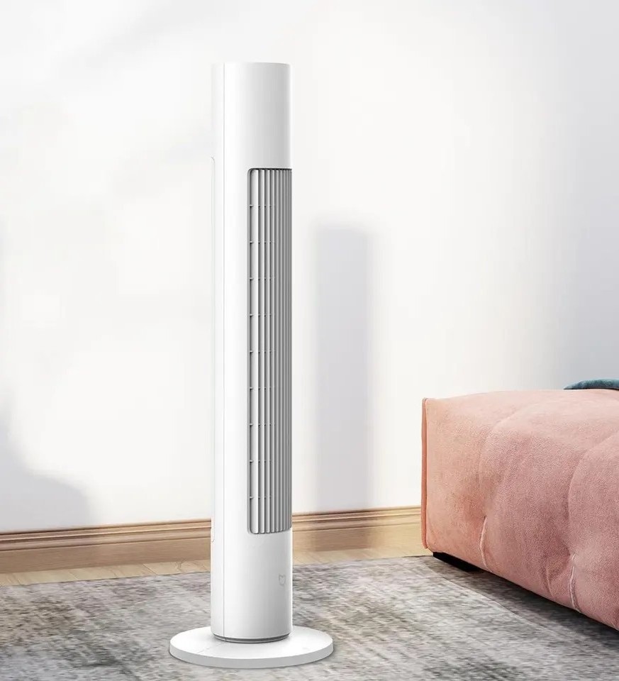 Xiaomi bladeless fans AC air cooling standing tower fan with remote control tower & pedestal fans