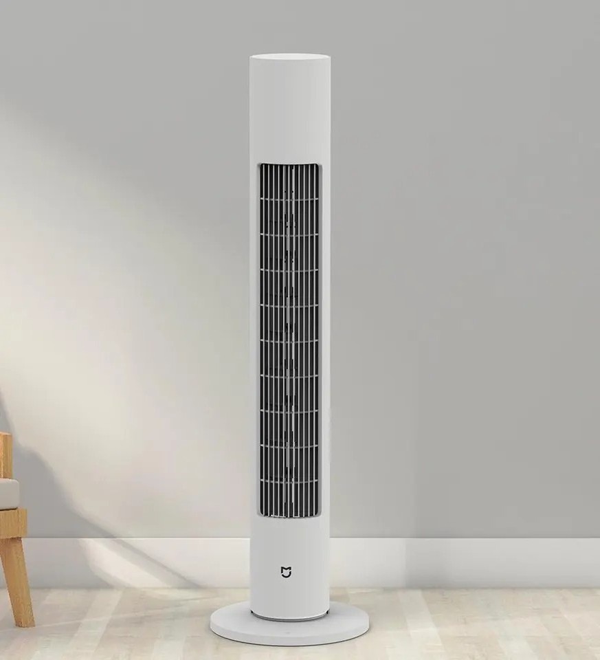 Xiaomi bladeless fans AC air cooling standing tower fan with remote control tower & pedestal fans