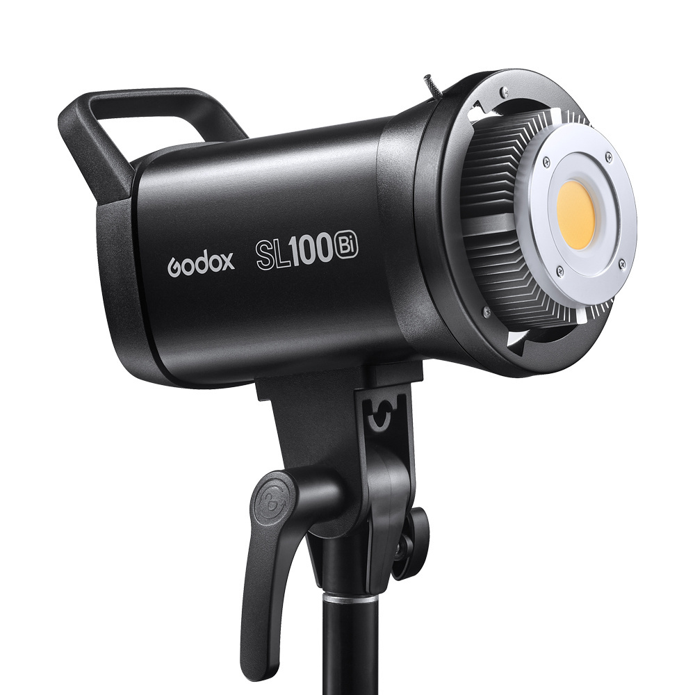 Godox SL100Bi 100W 2800-6500K White Yellow Version LCD Panel LED Video Light Continuous Output Bowens Mount Studio Light