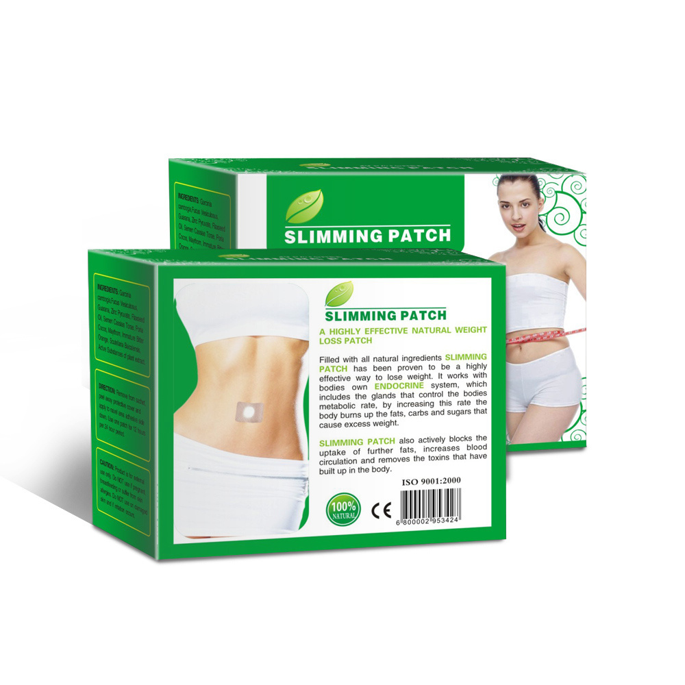 Safe No Side Effects Magnet Slimming Patch With Ginseng And Aloe Essence