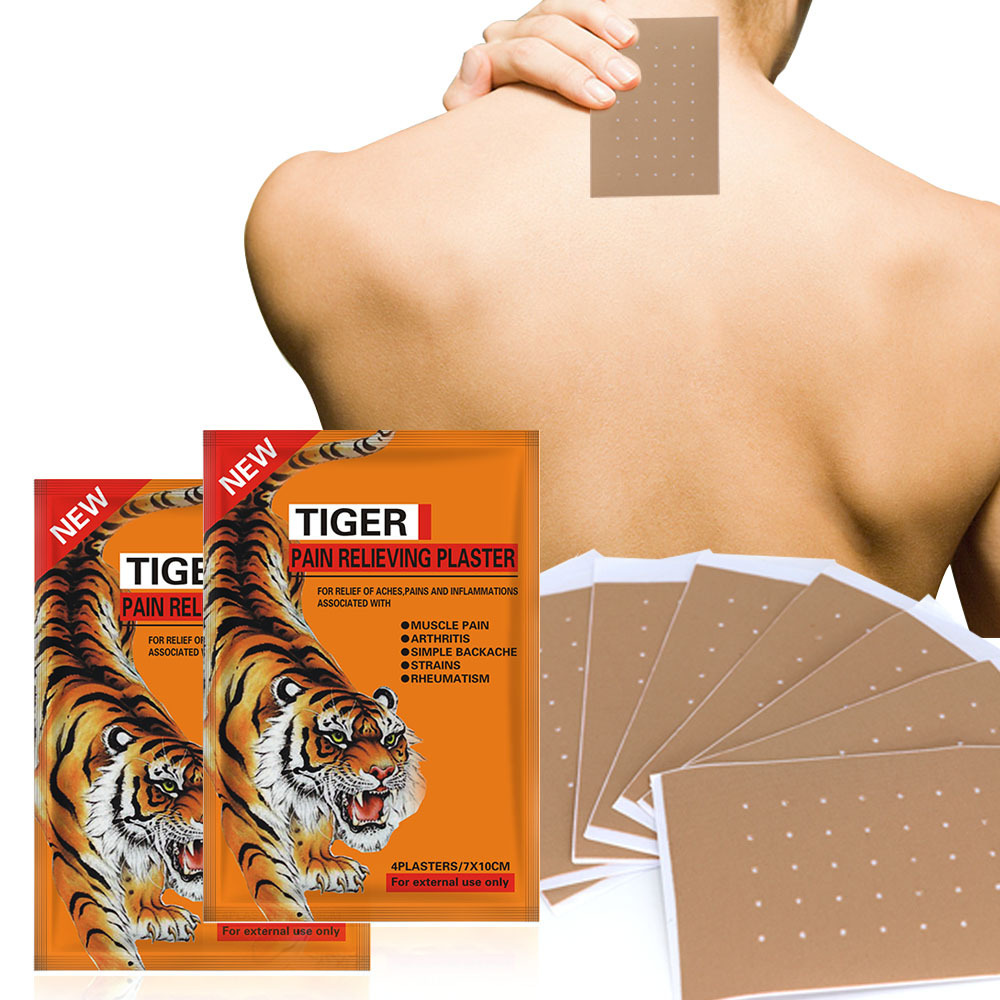 Long Term Supply Chinese Traditional Cures Body Pain Relief Patch Muscle Tiger Pain Relieving Plaster