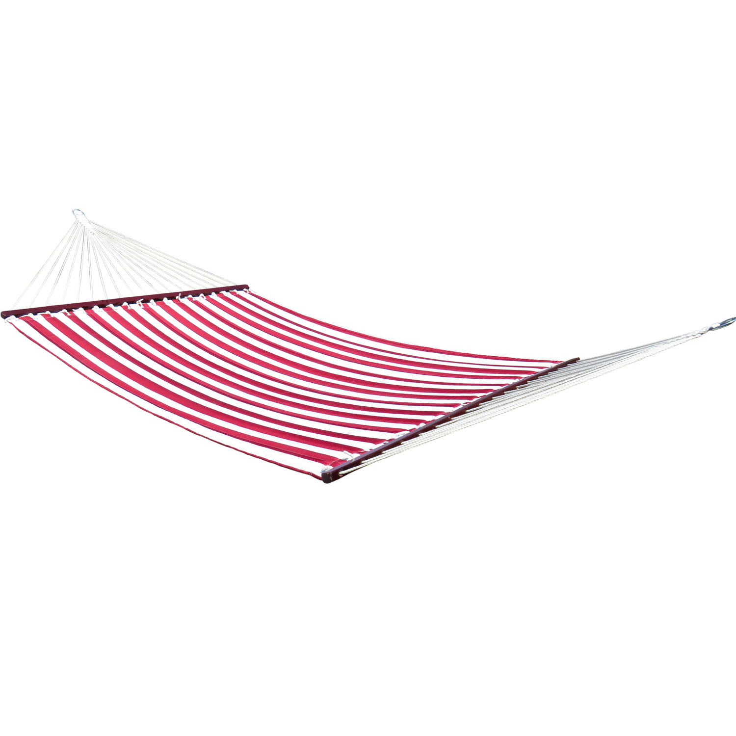 GSD Double Stand Hammock with Spreader Bar Outdoor Double Swing Bed Hammock With Metal Stand Portable Padded Quilted Hammock