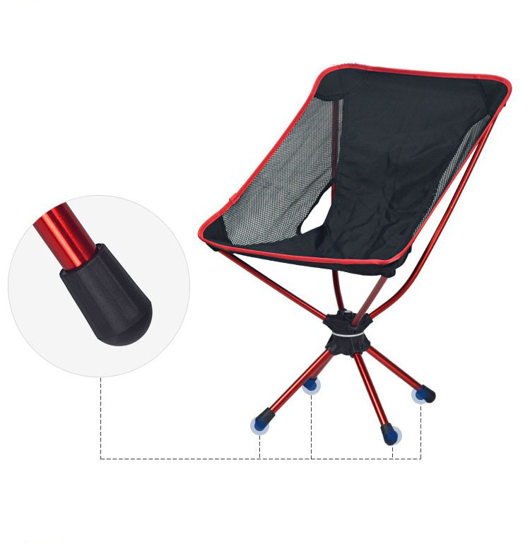 Camping Lightweight Swing Chair Outdoor Portable Compact Waterproof Fishing Beach Chair Ultralight Camping Folding Chair