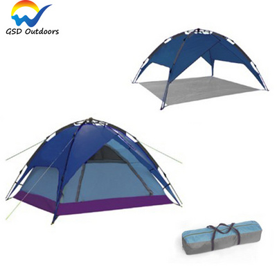 GodsWord Beach Automatic Tent Outdoor Camping Instant Pop Up Large Family Beach Tent Waterproof Portable Automatic Canopy Tent