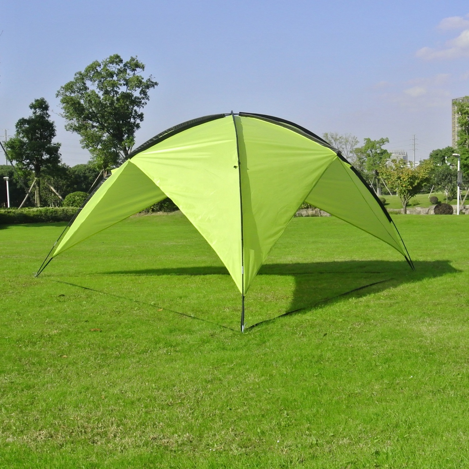 Outdoor Beach Canopy Tent Sun shade Beach Tent Camping Large Waterproof Portable Camping Family Tent for Sun Shelter