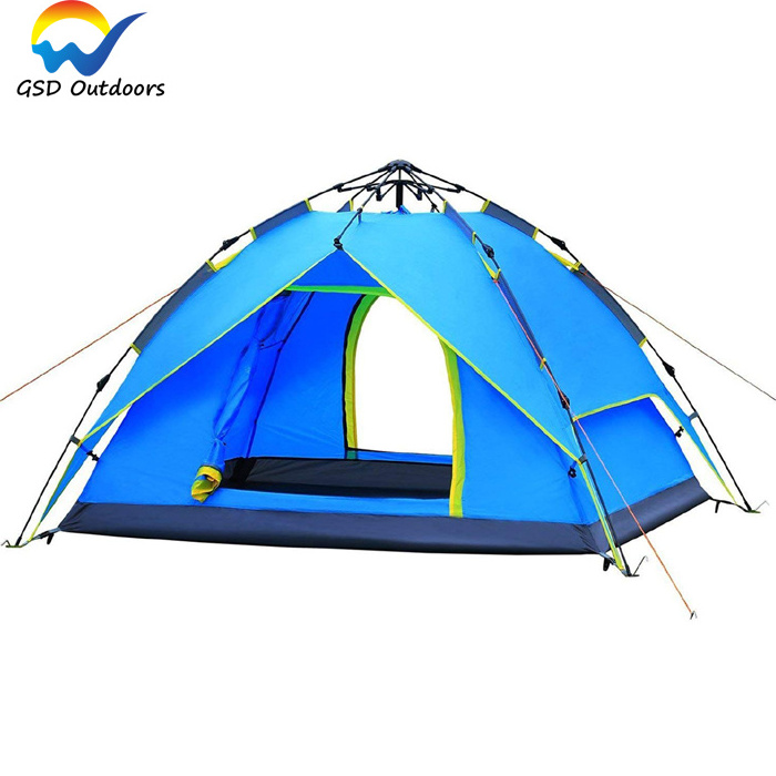 GodsWord Beach Automatic Tent Outdoor Camping Instant Pop Up Large Family Beach Tent Waterproof Portable Automatic Canopy Tent