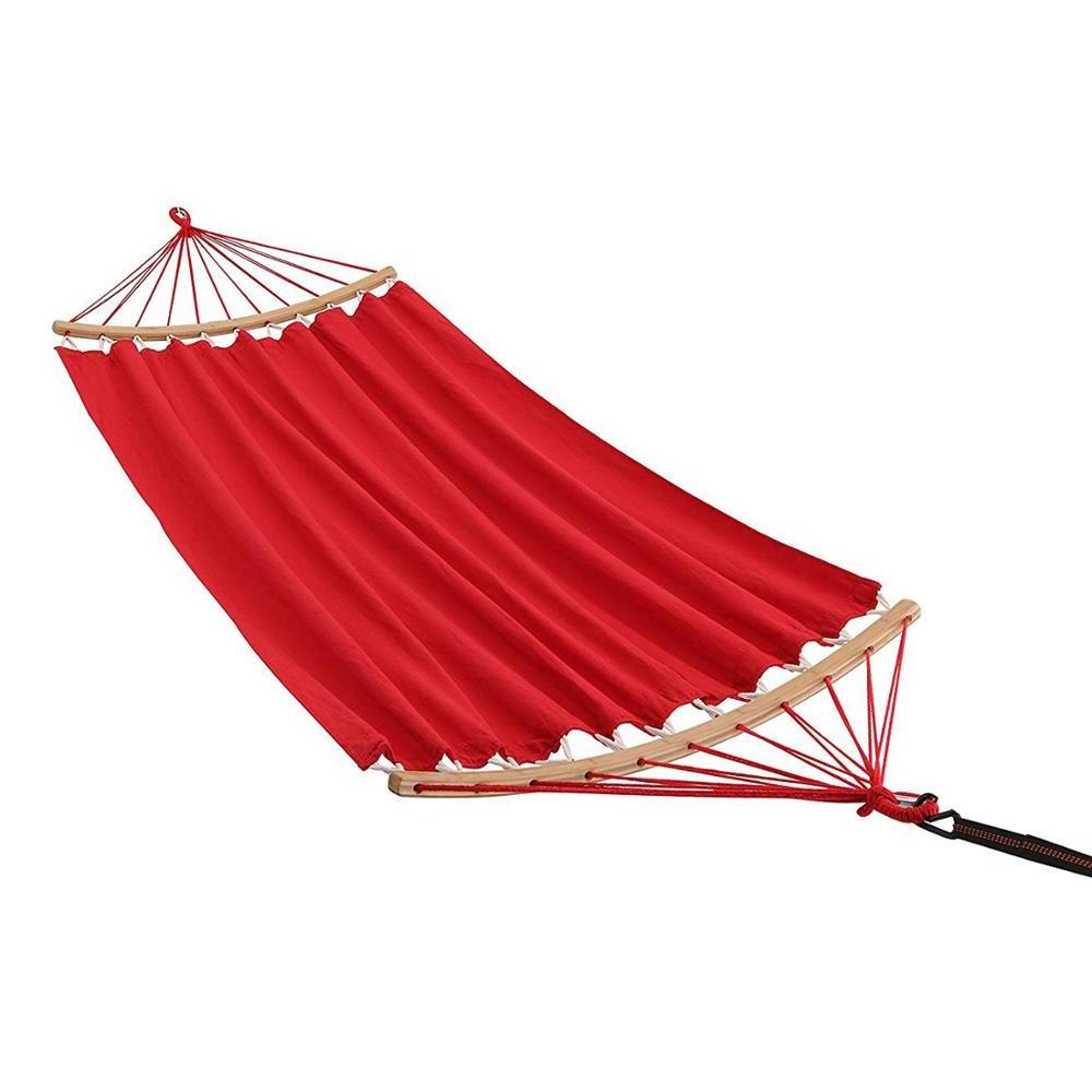 Hammock Sleeping Bed with Pillow Double Person Swing Hammoch Bed with Spreader Bar Heavy Duty folding Hammock For Baby