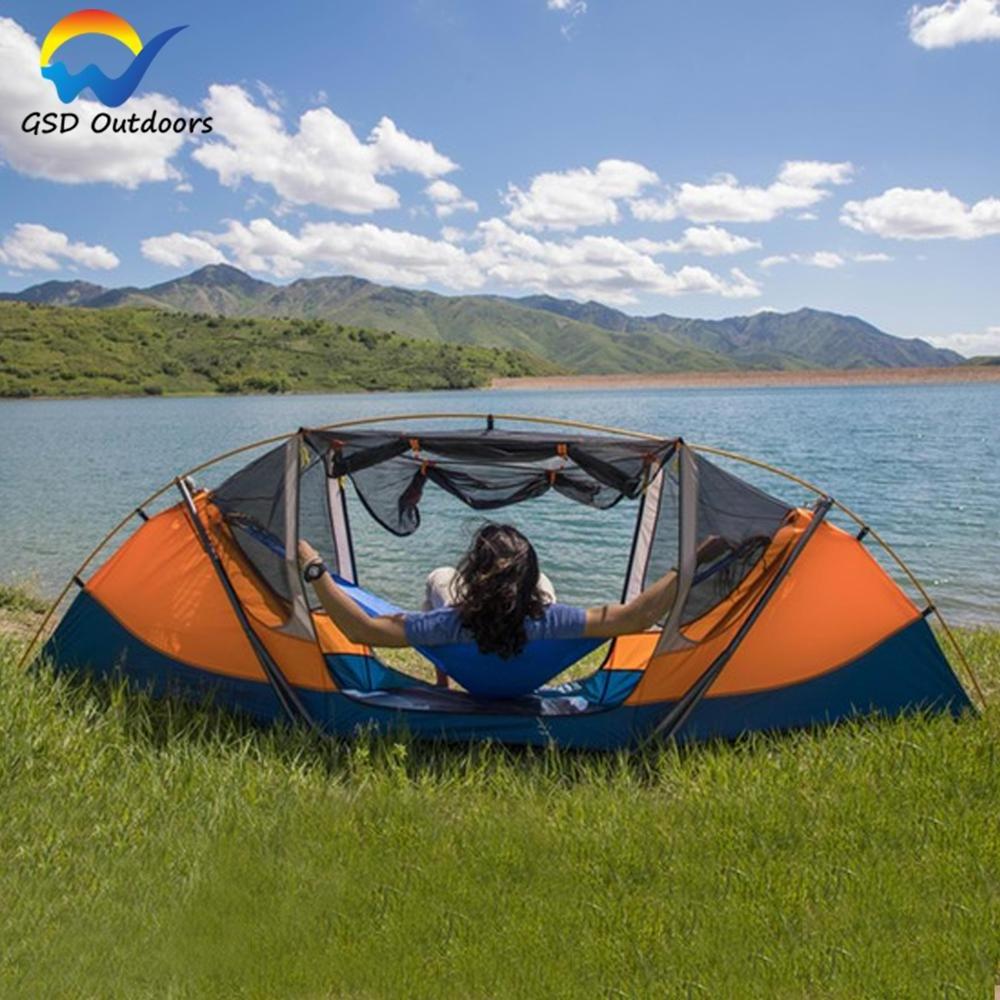 Hammock Tents Camping Outdoor 1-2 Person Camping Tent For Hammock Waterproof Flying Tent Hammock with Stand