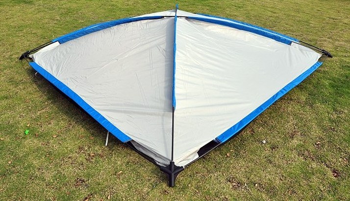 GSD Outdoors Camping Mesh Screen Tent Single Layer Family Beach Canopy Tent Shelter Gazebo Large Dome Tent