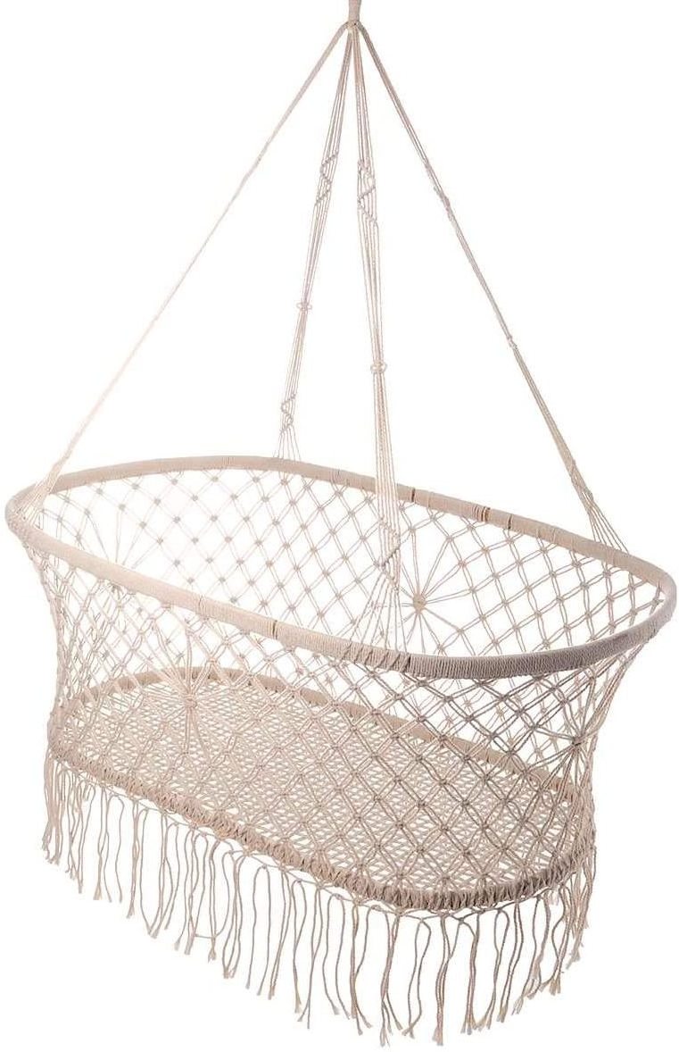 Indoor Baby Swing Macrame Hammock Bassinet Bed High Quality Baby Crib Hanging Hammock Sleep Hammock Chair