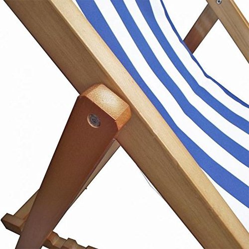 Outdoor Beech Wooden Foldable Beach Chair 100% Cotton Canvas Sunbed Classic Beech Multicolor Perfect wooden canvas Beach Chair