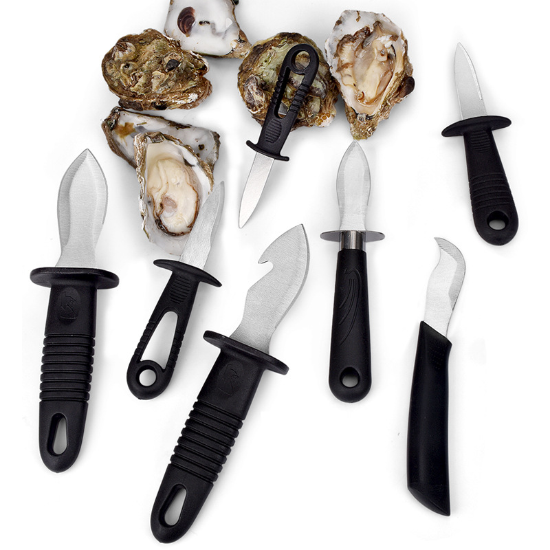 Top Seller Hot Sale Shucking Knife Clam Shellfish Seafood Opener Tools Stainless Steel Oyster Knife