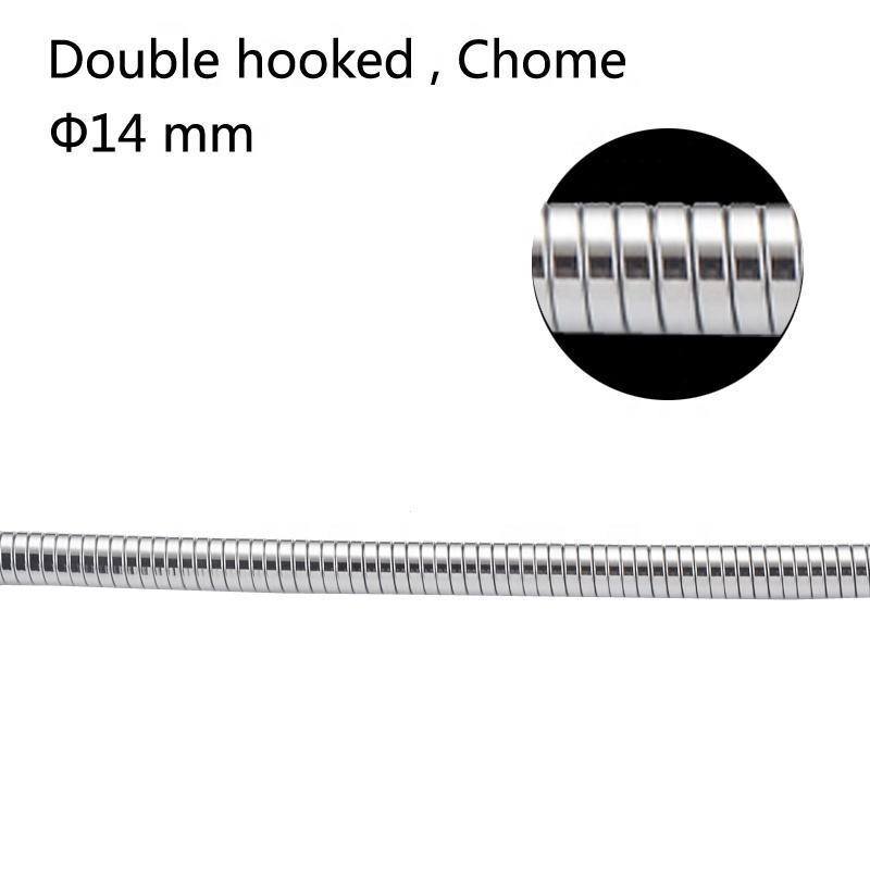 1.5m-2.2m Luxury Pull-out Stainless Steel Flexible Shower Hose with braided inner hose