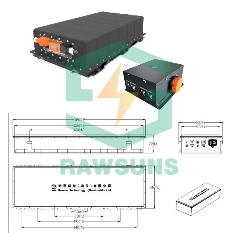 High quality EV lithium battery pack for electric car 397V 90Ah BMS with software car conversion kit Lifepo4 battery pack