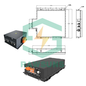 High quality EV lithium battery pack for electric car 352V 160Ah BMS with software car conversion kit Lifepo4 battery pack