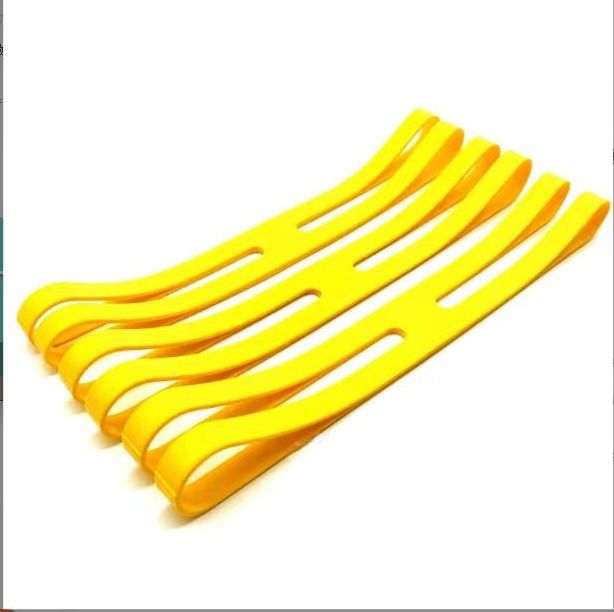 X H Type Silicone Tie Strap Rubber Band Elastic Tableware Strap for Packing Box Ceramics Books library