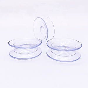 Glass Table Top Anti Slip Clear Double Sided Suction Cups /PVC Double Sided Suction Cup Sucker Pads for Glass