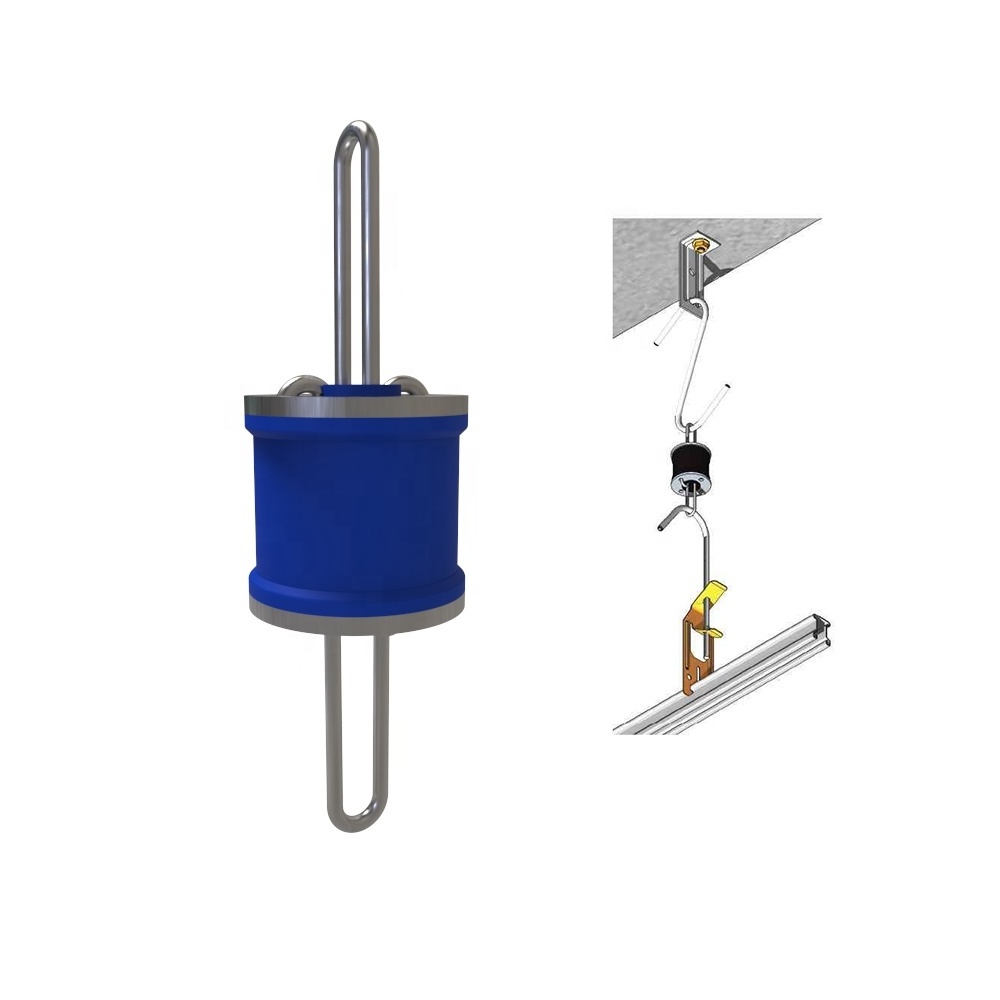 Building Sound Isolation Hangers for Ceiling Suspended/Resilient Hangers For Drop Ceiling/Rubber Soundproofing Clip