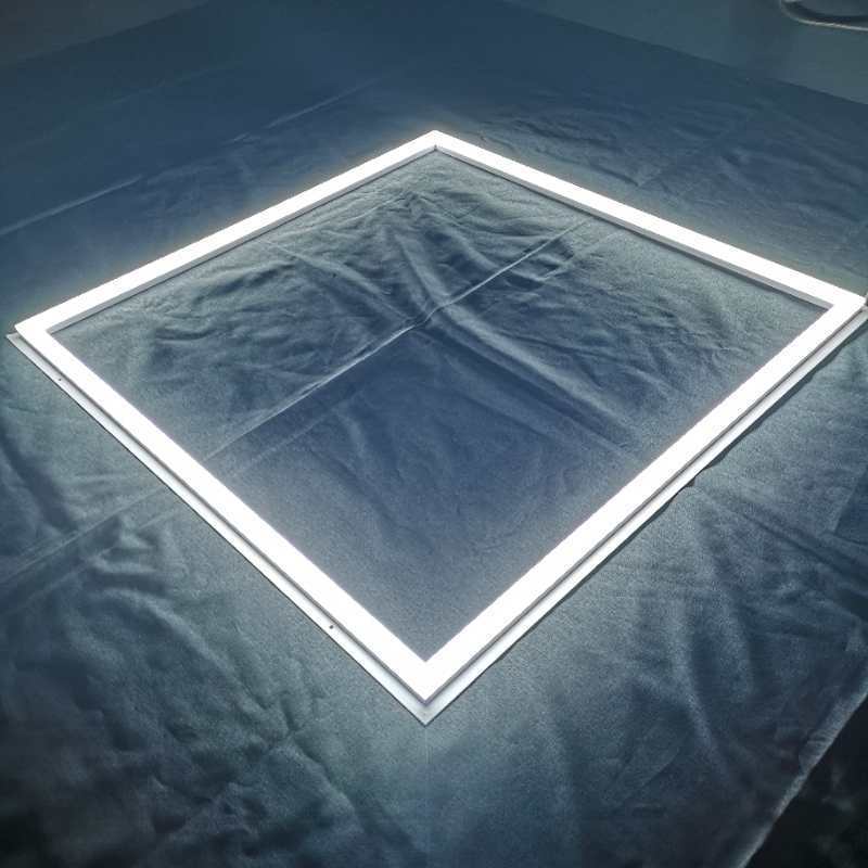 60x60 Indoor edge lit border surface mounted ceiling aluminum LED frame panel light