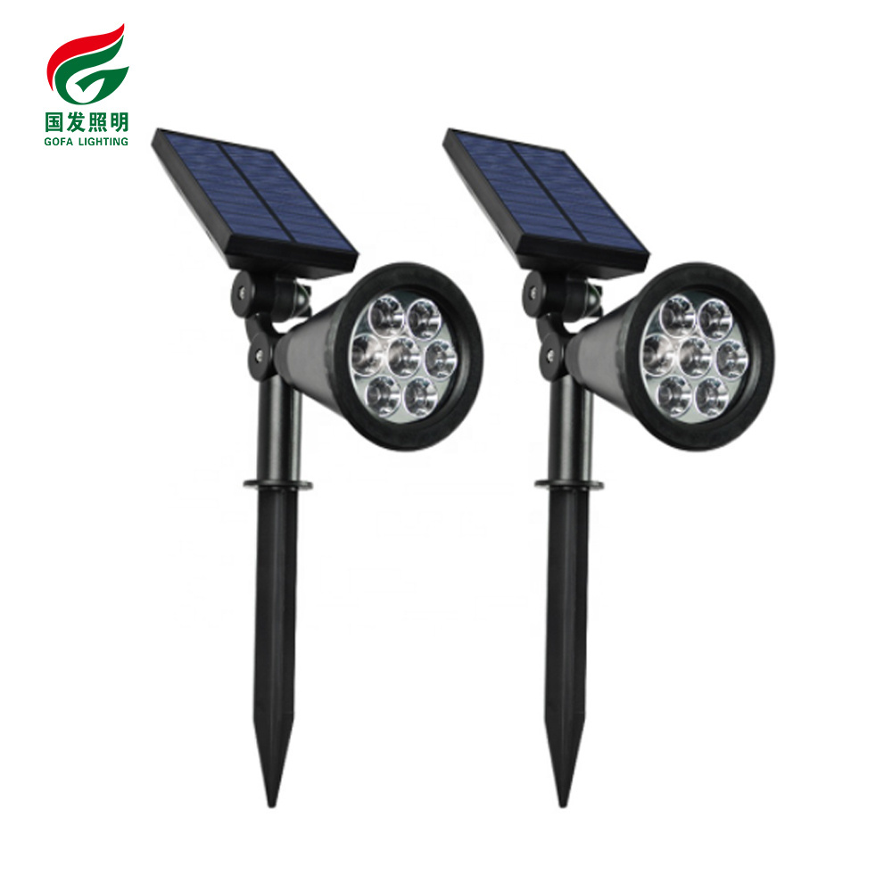 China Oem Manufactures Led Garden Light Outdoor Led Spot Light For Garden/outdoor/pathway/walkway Use High Power Solar Spotlight