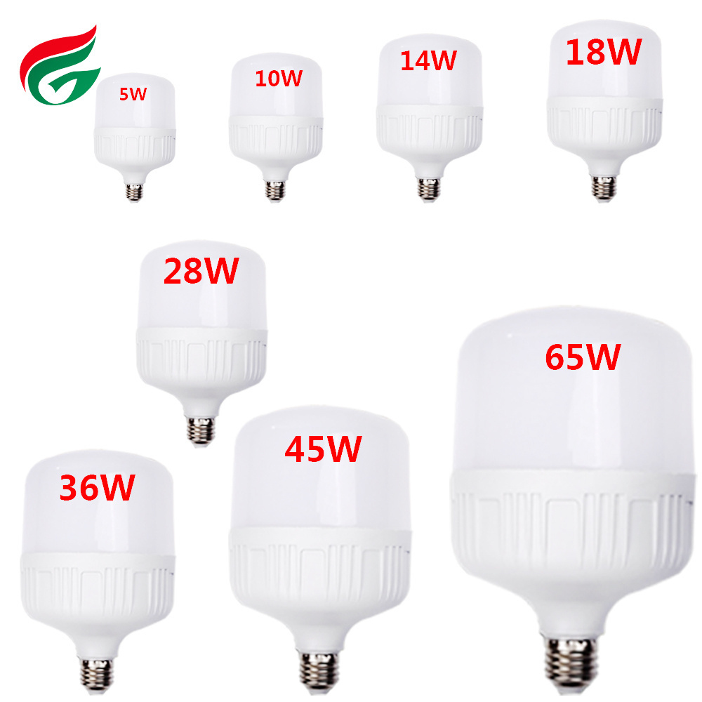 Best Selling Energy Saving Indoor Lighting 5W 10W 14W 18W 28W 36W 45W 65W B22 E27 Ampoule Bombilla Lampada Led Uv Light Bulbs