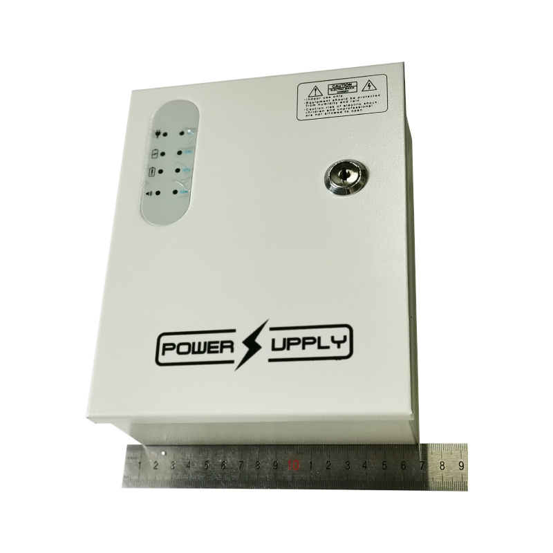 High Voltage 60W 4CH cctv power supply with battery backup with CE