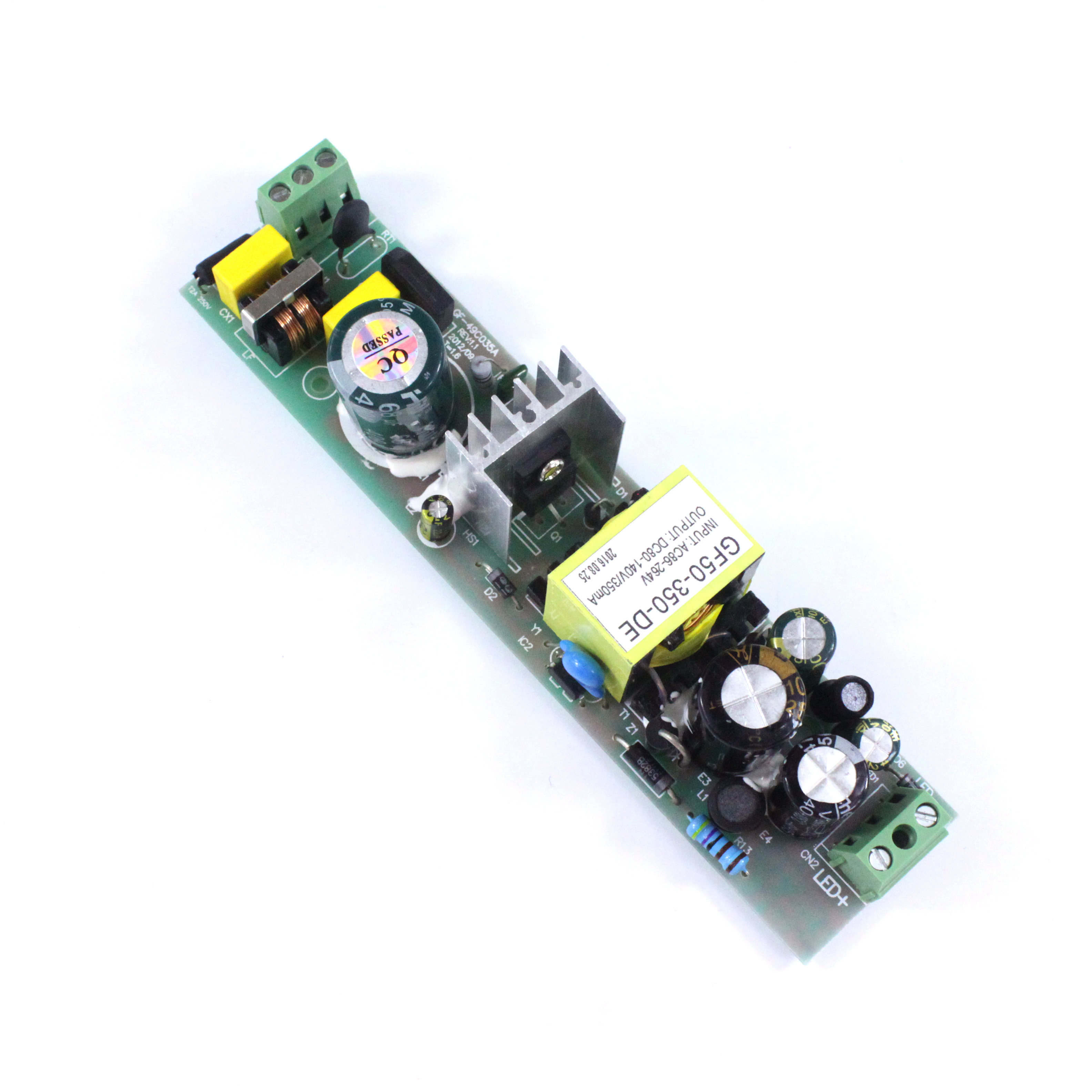 High quality DC 80v - 140v mini led driver 350ma