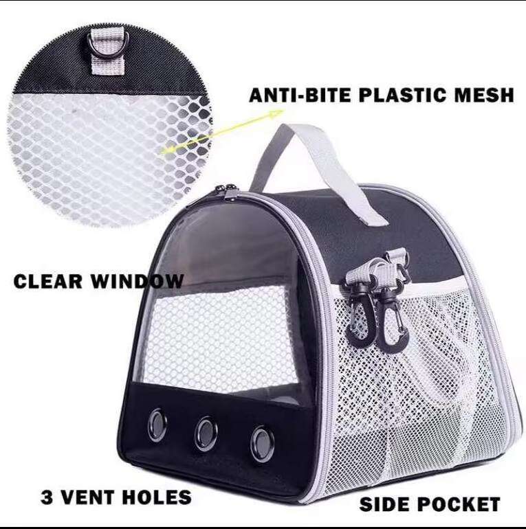 Clear Tote for Small Animals Carrier Bag Sugar Glider Small Guinea Pig Rat Chinchillas Hamster bag Hedgehog Carrier Bag