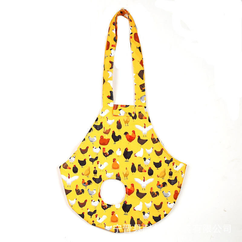 Pet Chicken Outdoor Sling Carrier Duck portable Travel Satchel Chicken soft Breathable Tote Bag Rooster Catch Bag