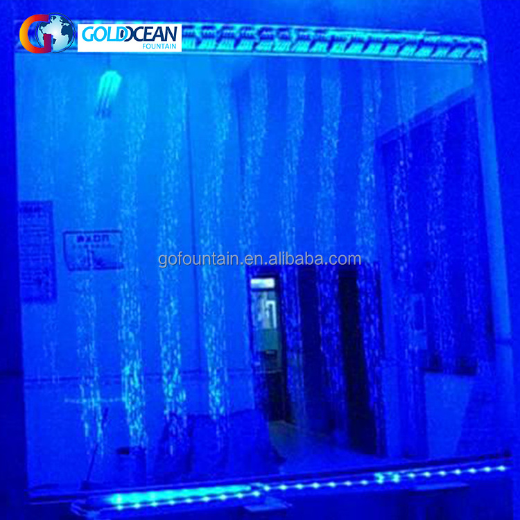 Customized Outdoor Or Indoor Unique Special Writing Digital Water Screen Curtain