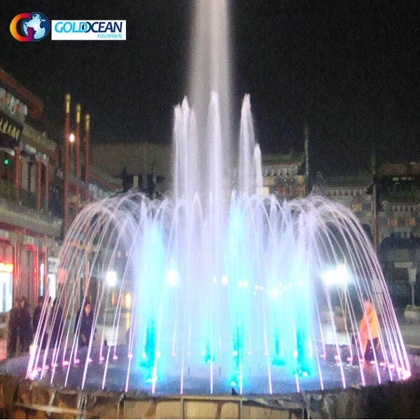 Free Design Led Light Funny Water Music Dancing Fountain