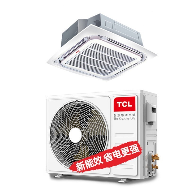 TCL Wall Mounted Air Exchanger Cassette 5 ton Energy Saving Fan Coil Unit Ceiling Conceal Ducted Air Conditioner