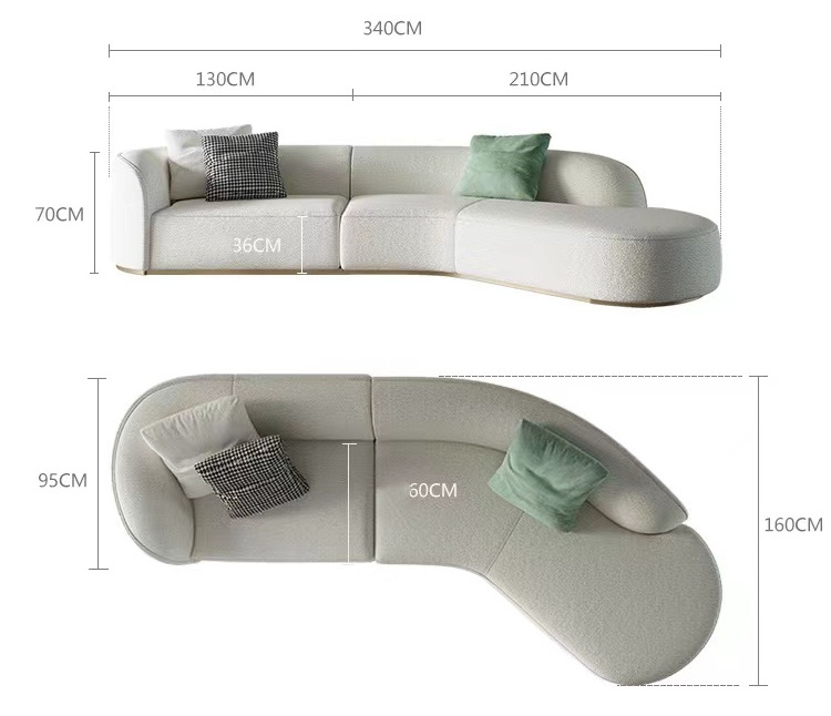 White L Shaped Leather Sofa Grey Couch Sectional Wholesale Couches Gray Coasters Modern Curved C Shaped Sofa