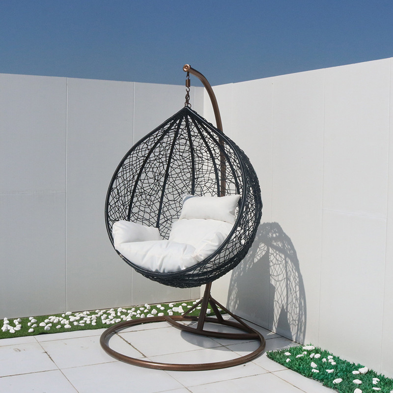 Silla Colgante Para Exterior Swings Outdoor Patio Swing Wicker Hanging Adult Size Egg Chair