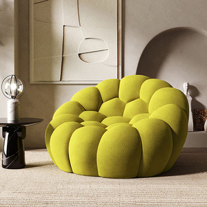 Couche Moroccan Italian European Style Living Room Modern Car Couch High Quality Beauty Salon Small Bubble Sofa