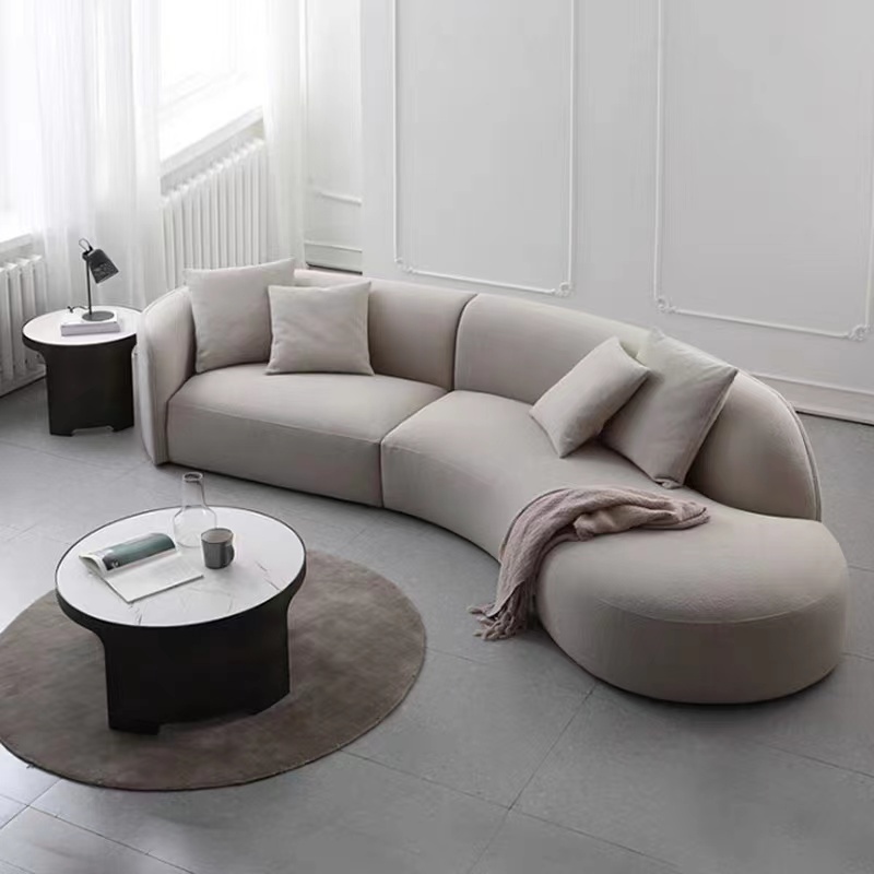 White L Shaped Leather Sofa Grey Couch Sectional Wholesale Couches Gray Coasters Modern Curved C Shaped Sofa