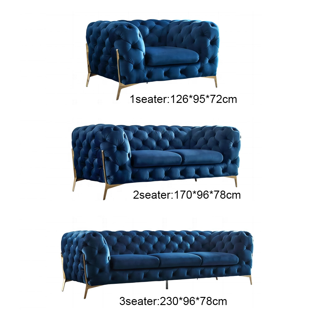 Home Furniture Love Seat Couch Sofas Wood Salon Italian Luxury Design Living Room Sofa Set