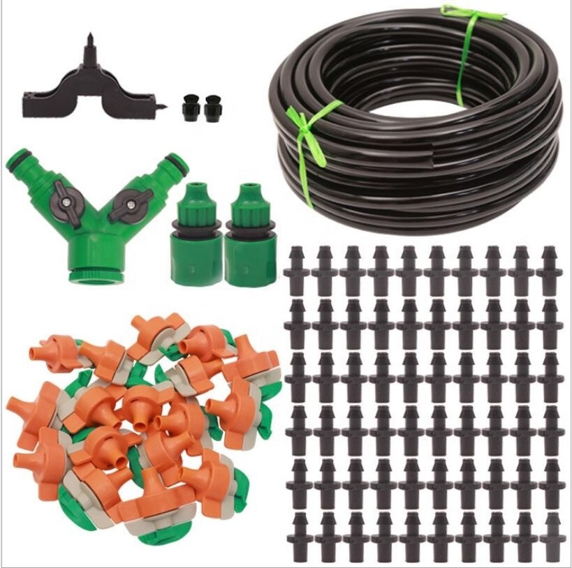 Hot selling 15 Drip 10 meters garden pot watering spray Irrigation system