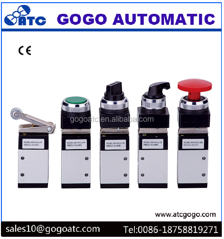 Mechanical handle manual Toggle Valve air switch pneumatic