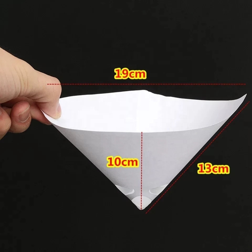 Paint Filter Paper Purifying Straining Cup Funnel Disposable Paper