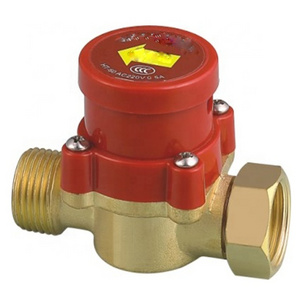 Household booster pump water flow sensor switch