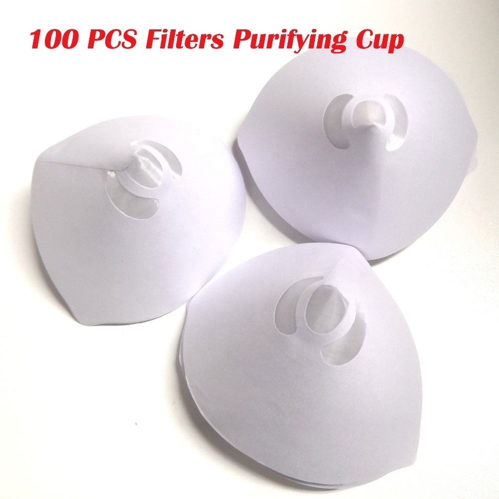 Paint Filter Paper Purifying Straining Cup Funnel Disposable Paper